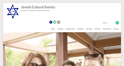 Desktop Screenshot of jewishculturalsociety.org